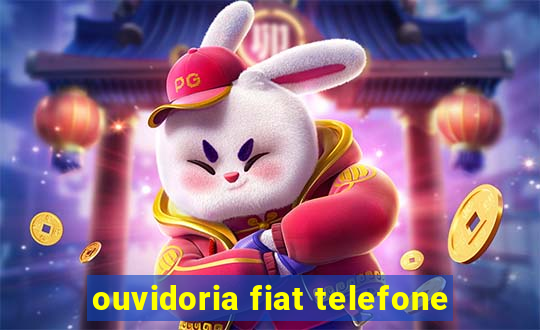 ouvidoria fiat telefone